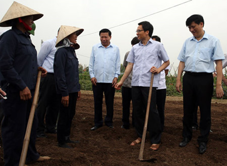 ຮອງນາຍົກລັດຖະມົນຕີ ວູ້ດຶກດາມ ລົງກວດກາວຽກງານຮັບປະກັນຫຼັກອະນາໄມຄວາມປອດໄພສະບຽງອາຫານ